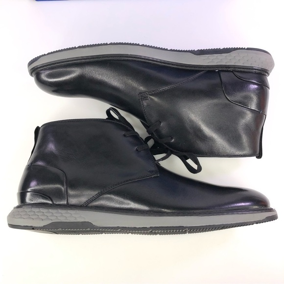 Vince Camuto Men\'s Soleh Leather Chukka Boots Black New main image 8